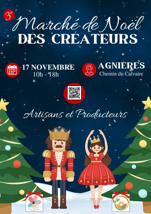 Le marché de Noël des Créateurs à Agnières 