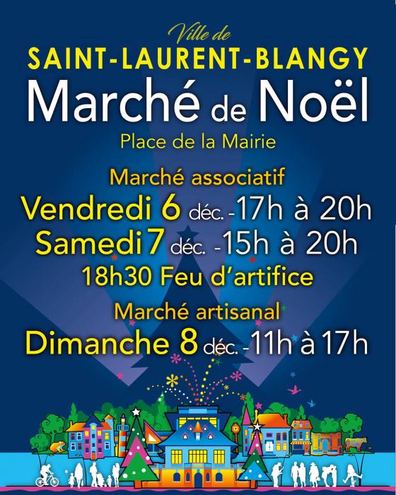 Le marché de Noël à Saint Laurent Blangy