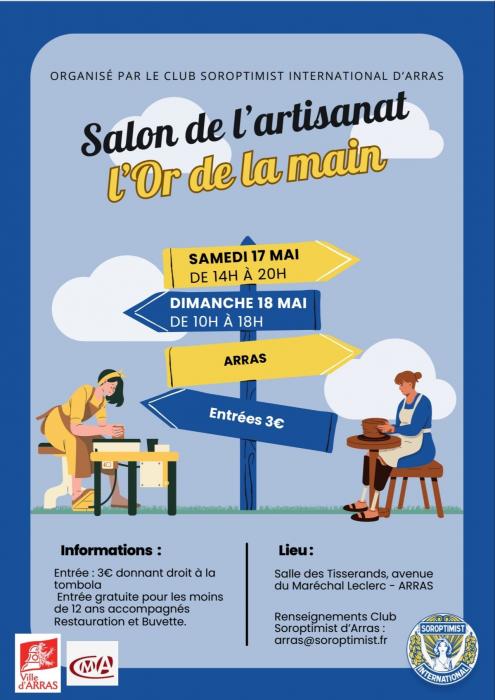 Le 6ème salon « L’Or de la main » 