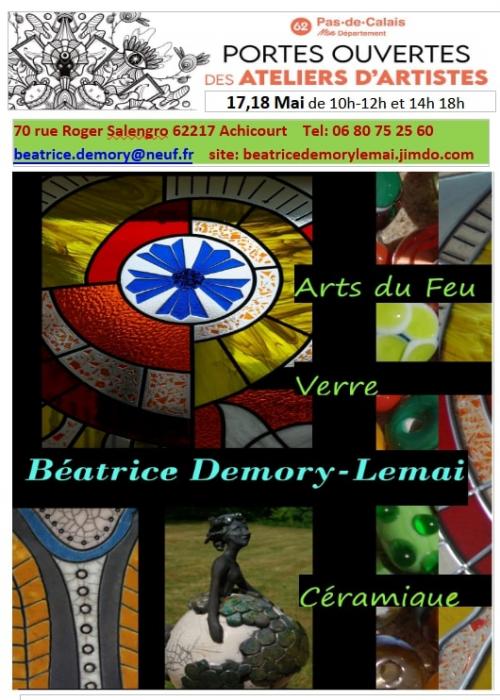 Béatrice Demory-Lemai ouvre les portes de son atelier 