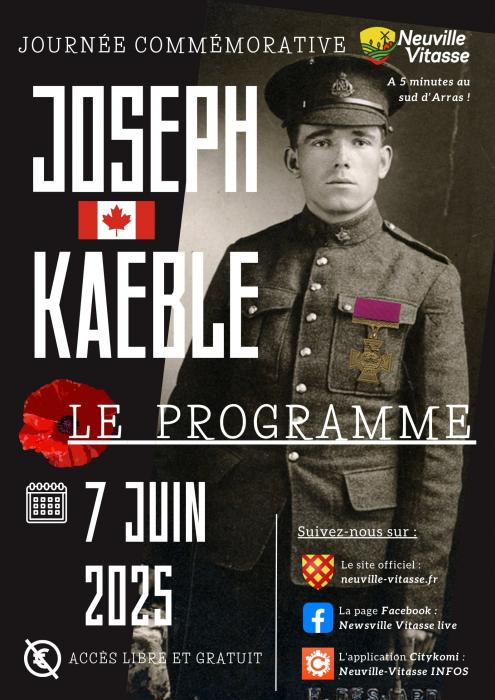 Neuville Vitasse met à l'honneur Joseph Kaeble
