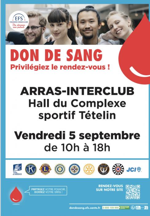 Donnez votre sang ce vendredi