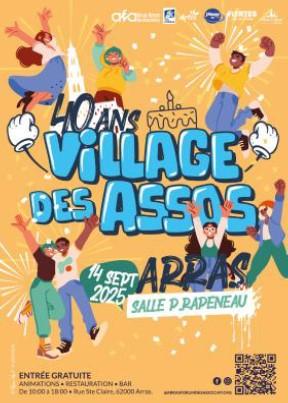 Le 40ème village des associations à Arras