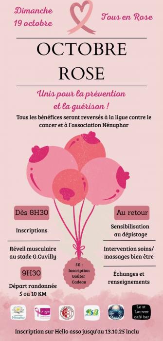Tous en rose à Saint Laurent Blangy