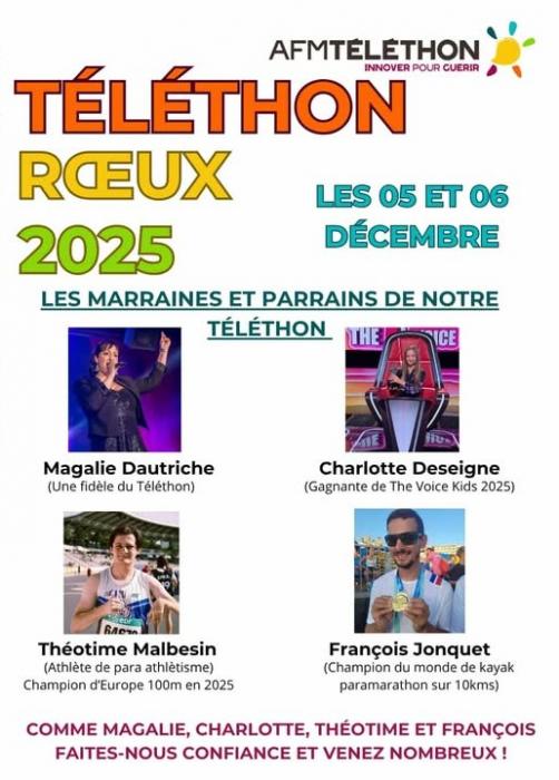 Roeux fait son 32ème Téléthon