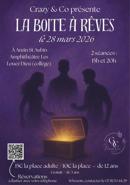Crazy and Co présente son spectacle "la boite à rêves" 