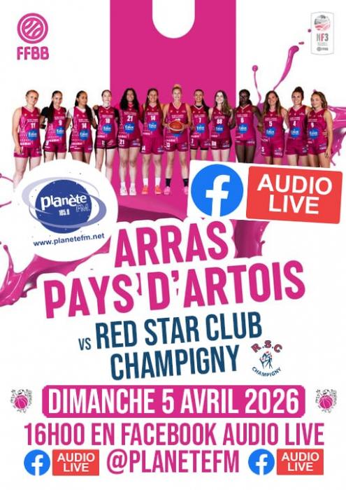 Les demoiselles d’Arras en direct sur Planète pour le match de l’accession !!!