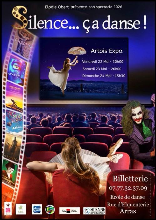 L'école de danse Elodie Obert revisite le cinéma