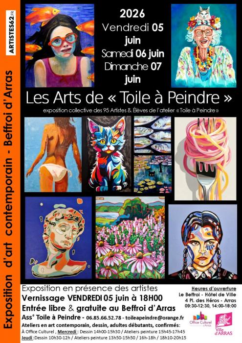 Les Arts de Toile à Peindre exposent 