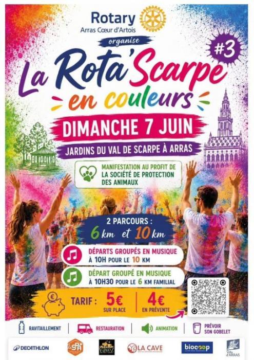 La Rota'Scarpe du Rotary Arras Cœur d'Artois