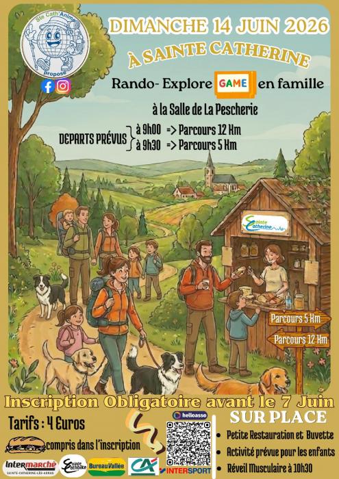 Une Rando Explore Game en famille à Sainte Catherine  