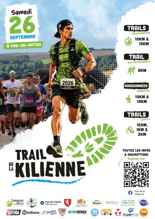 Le 7ème Trail de la Kilienne à Pas-en-Artois