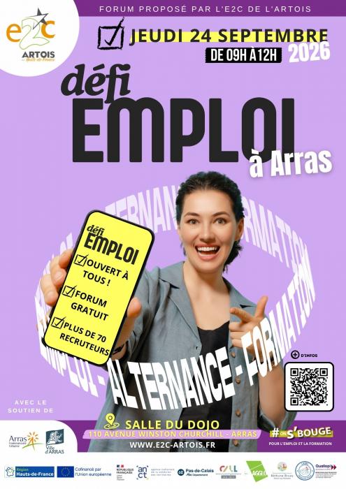 Un nouveau Défi Emploi avec l'E2C de l'Artois