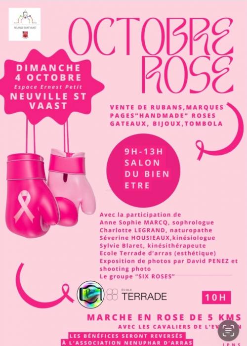 Neuville Saint Vaast se mobilise pour Octobre Rose