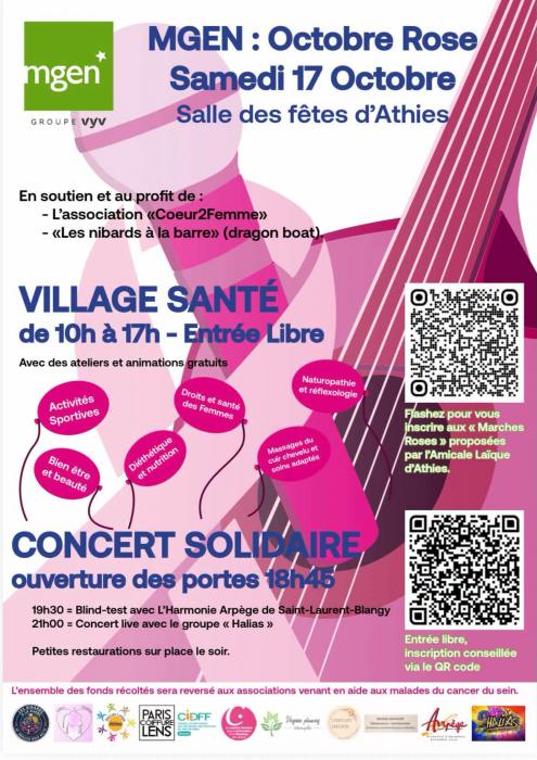 Athies se mobilise pour Octobre Rose
