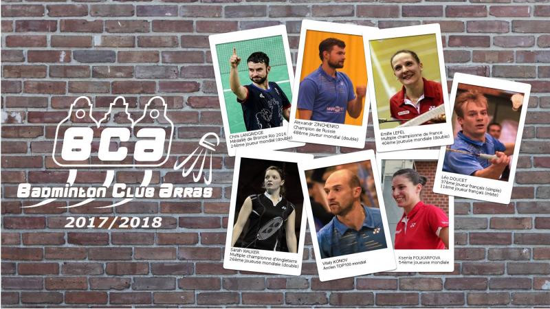 Le 1er match du badminton club Arras dans le top 12 en direct sur notre site internet!!!