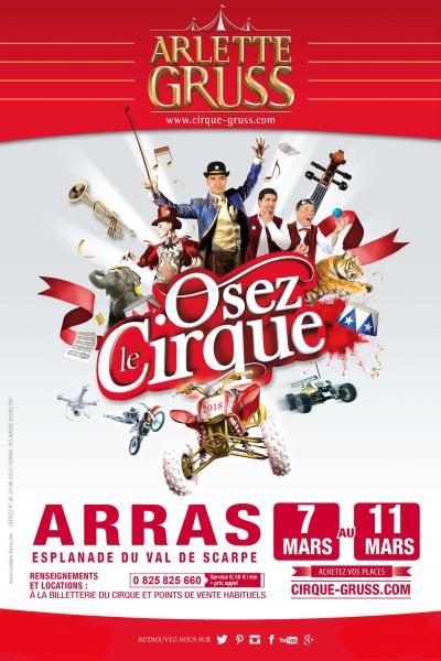 Le cirque Arlette Gruss est de retour à Arras!!!!