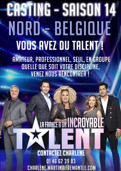 L’émission sur M6 « La France a un incroyable talent » fait son casting!!!