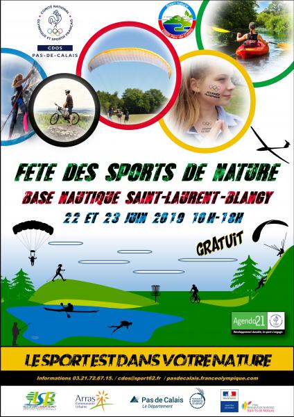  La grande fête des sports de nature à Saint Laurent Blangy!!!!!