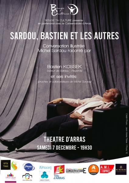 Une soirée inédite sur Michel Sardou au théâtre d'Arras!!!