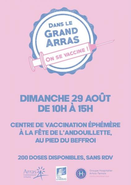 Un centre de vaccination éphémère à l’occasion de la fête de l’andouillette
