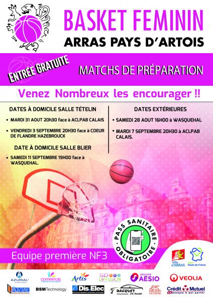 Les demoiselles d’Arras Pays d’Artois Basket se préparent pour leur championnat