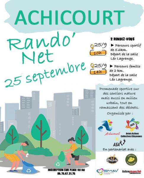 Une Rando'Net à Achicourt ce samedi!!!!