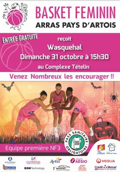 Match ce dimanche pour les demoiselles d'Arras en Nationale 3!!!