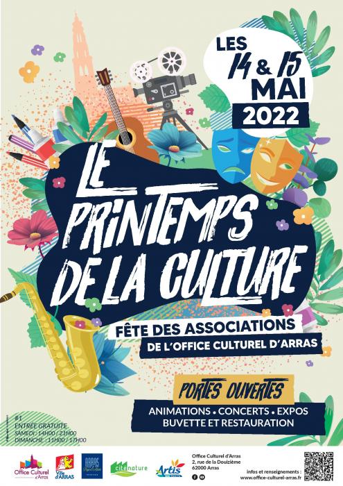 Le printemps de la culture à l'office culturel d'Arras