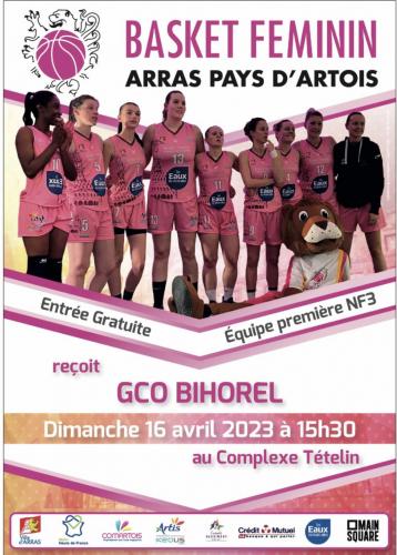 Dernier match de la saison pour les demoiselles d'Arras !!!