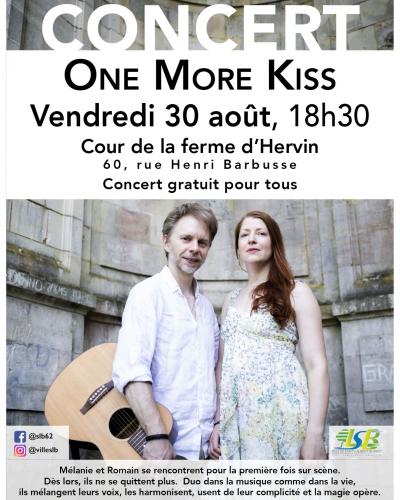 One More Kiss est en concert 