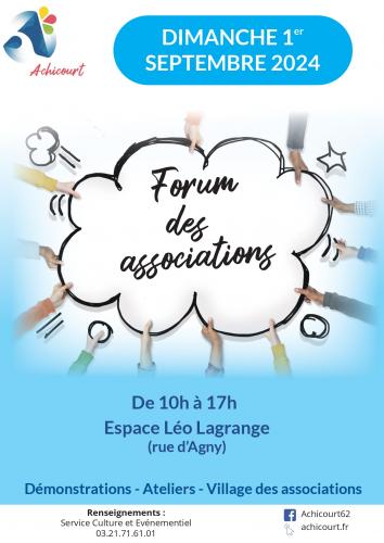 Le forum des associations à Achicourt