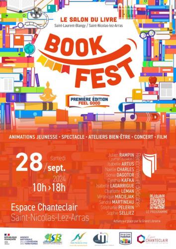 Le 1er "Book Fest" à Saint Nicolas lez Arras