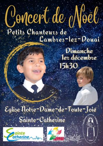 Les Petits Chanteurs de Lambres-lez-Douai en concert à Sainte-Catherine