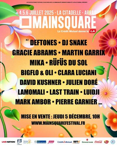 Le Main Square Festival 2025 finalise sa programmation pour toutes les générations