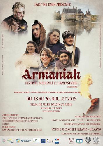 Art Toi Emoi présente le 2ème festival médiéval et fantastique Armaniah
