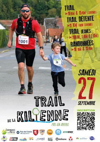 Le 6ème Trail de la Kilienne à Pas-en-Artois