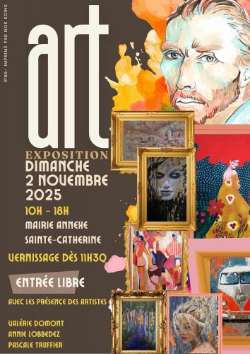 Une exposition de peintures à Sainte Catherine