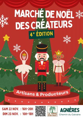 Le marché de Noël des créateurs à Agnières