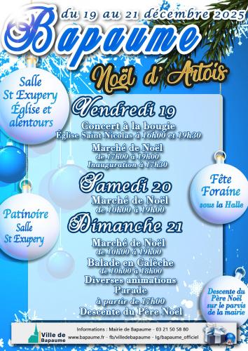 Le Noël d’Artois à Bapaume