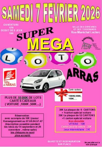 Les parents d’élèves de l’école Raoul François organise un super méga loto 