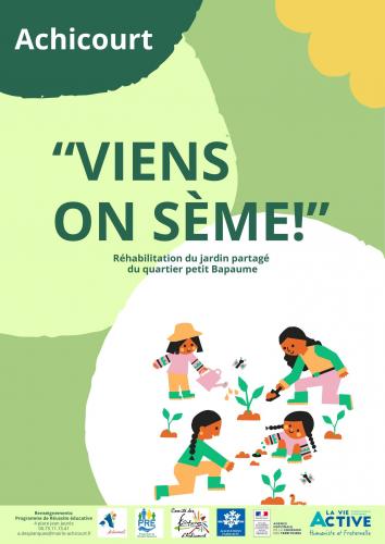 Viens on sème à Achicourt