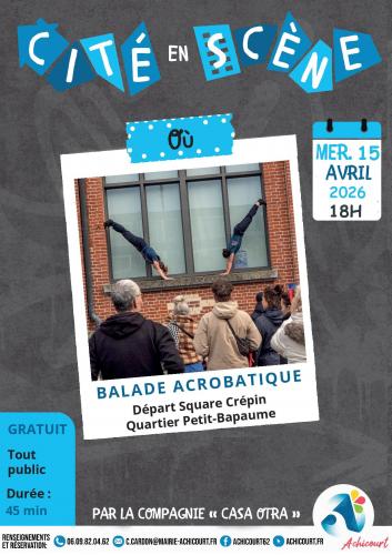 Cité en scène revient à Achicourt