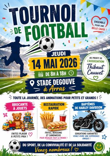 Le tournoi de football Thibaut Cauwet pour une belle cause