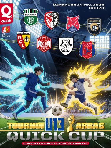 Le tournoi U13 Quick Arras Cup au Stade Degouve
