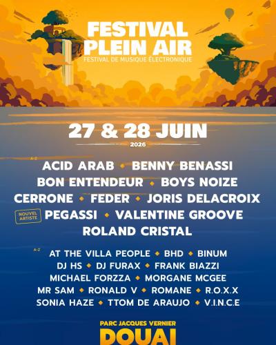 LE FESTIVAL PLEIN AIR DE DOUAI