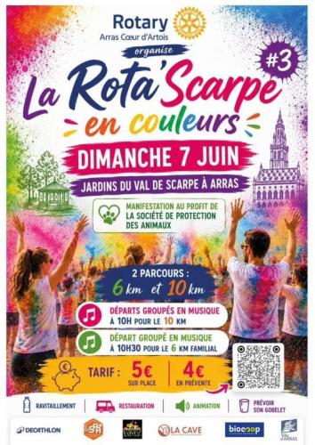 La Rota'Scarpe du Rotary Arras Cœur d'Artois