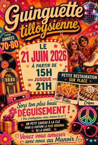 Une guinguette au Manoir de Tilloy les Mofflaines