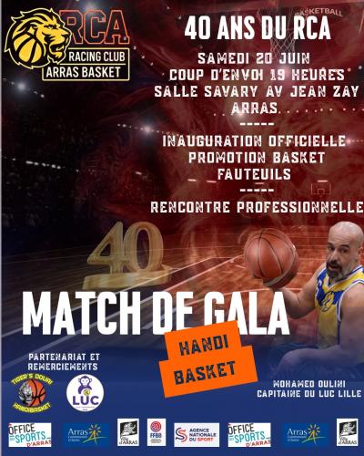 Les 40 ans du RCA Basket