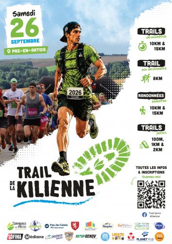 Le 7ème Trail de la Kilienne à Pas-en-Artois